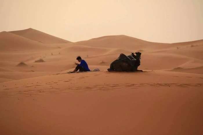Sunset in Merzouga Sahara Desert & Camel Ride Erg Chebbi Dunes - activities for rent on RENTS.ma