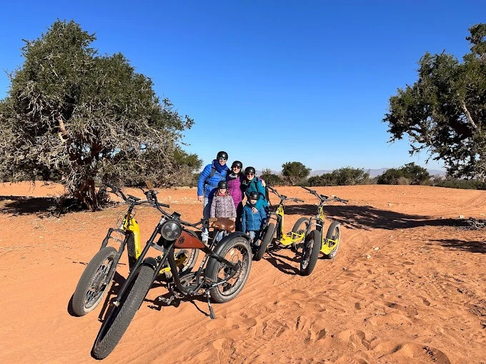 Excursion dans le parc national de Souss Massa en Fat-bike ou Fat-trott' - activities for rent on RENTS.ma