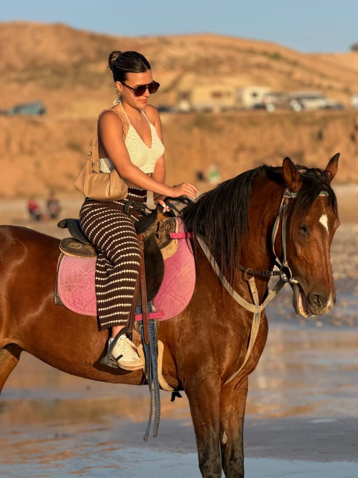 Horse Riding on Tamraght Beach | Guided Sunset & Coastal Rides - activities for rent in tamraght - RENTS.ma