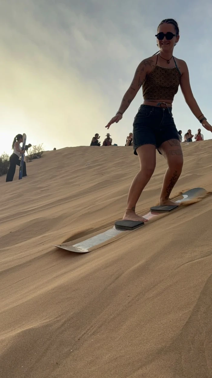 Sunset Sandboarding Day Trip from Tamraght to Timlalin Ocean Dunes - activities for rent in tamraght - RENTS.ma