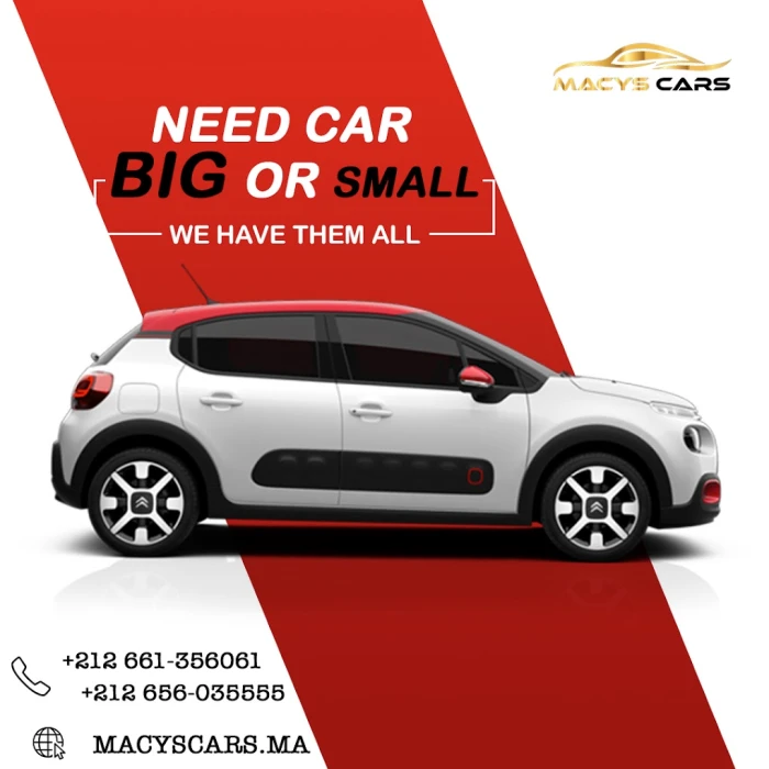Macys Cars - Car rental agency in Casablanca - cars for rent in casablanca - RENTS.ma
