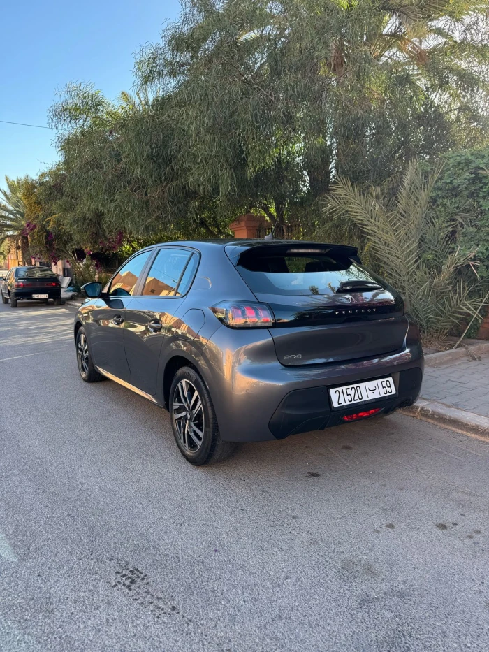 Location voiture ouarzazate - Peugeot 208 model 2023 - cars for rent in ouarzazate - RENTS.ma