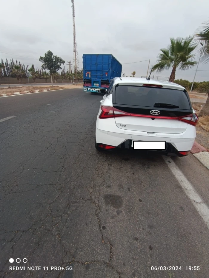 Location de Voiture – Hyundai i20 Automatique - cars for rent in taroudant - RENTS.ma