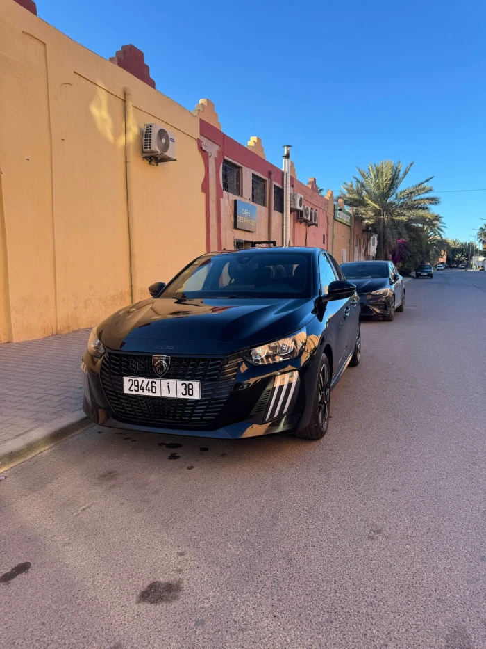 Car rental in agadir - Peugeot 208 model 2023  (300 DH) - cars for rent in agadir - RENTS.ma