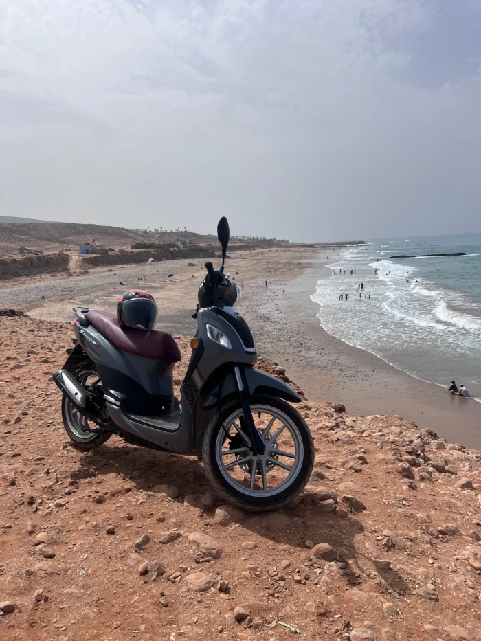Scooter Rentals in Agadir - Premium 80cc Bikes with Surf Racks - motorcycles for rent in agadir - RENTS.ma