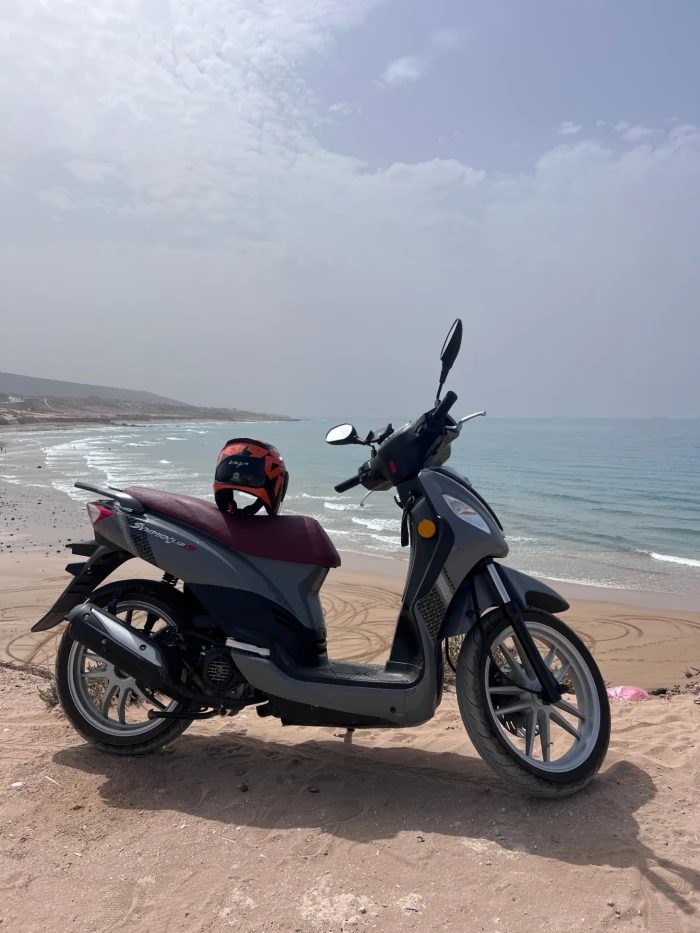 Scooter Rentals in Agadir - Premium 80cc Bikes with Surf Racks - motorcycles for rent in agadir - RENTS.ma