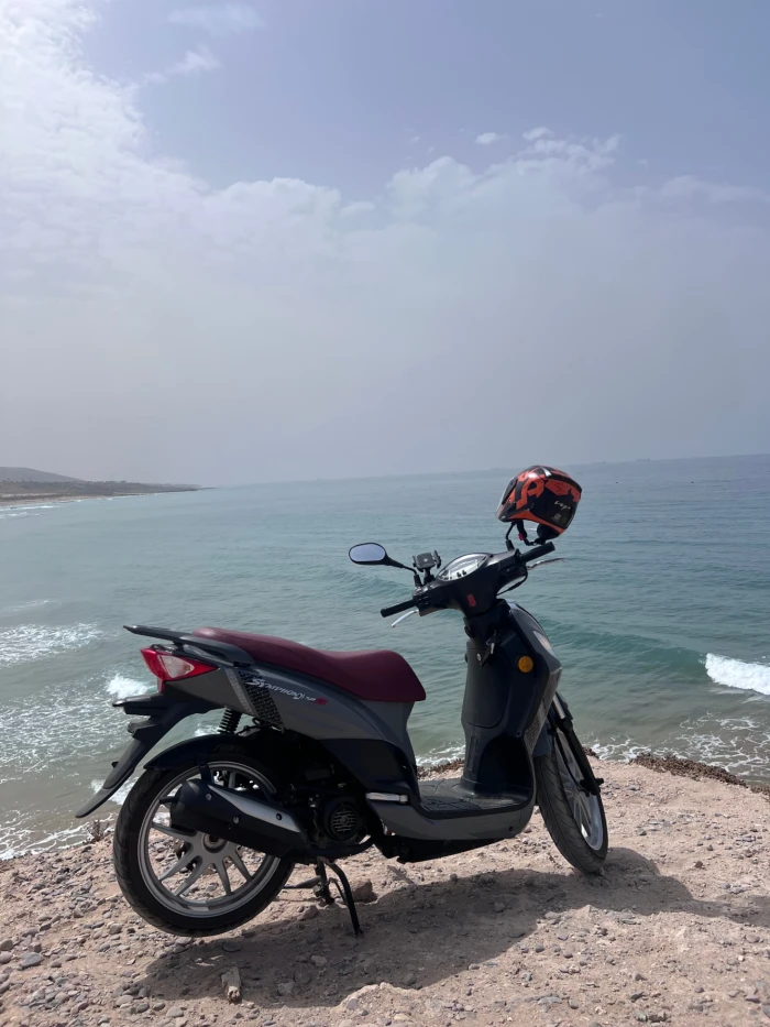 Scooter Rentals in Agadir - Premium 80cc Bikes with Surf Racks - motorcycles for rent in agadir - RENTS.ma