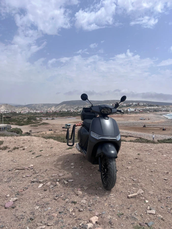 Surf Moped Rental Taghazout & Tamraght | Board Rack 🛵🏄‍♂️ - motorcycles for rent in taghazout - RENTS.ma