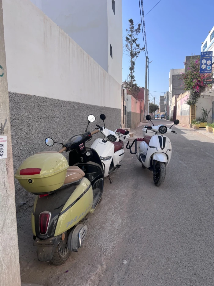 Taghazout Surf Moped Hire | Board Rack Included 🛵🏄‍♂️ - motorcycles for rent in taghazout - RENTS.ma
