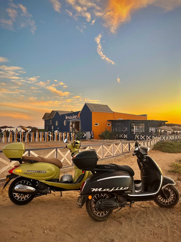 Scooter Hire in Taghazout & Tamraght – Surf Rack & Helmets Included 🌊🛵 - motorcycles for rent in tamraght - RENTS.ma