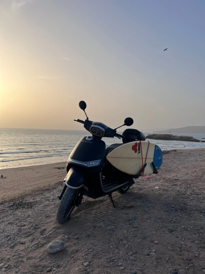 Tamraght Scooter Rental with Surf Rack - motorcycles for rent in tamraght - RENTS.ma