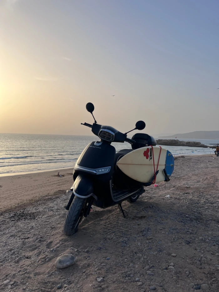 Tamraght Scooter Rental with Surf Rack - motorcycles for rent in tamraght - RENTS.ma