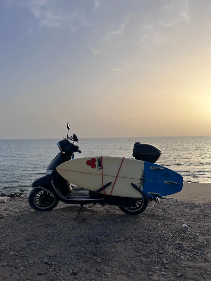 Tamraght Scooter Rental with Surf Rack - motorcycles for rent in tamraght - RENTS.ma