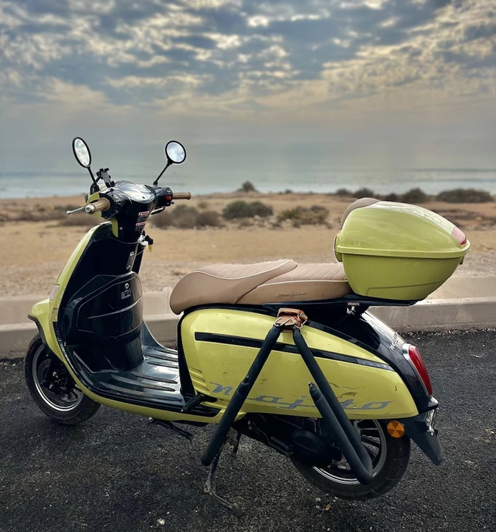 Surf Scooter for Rent in Taghazout – 80cc With Surf Rack - motorcycles for rent in taghazout - RENTS.ma