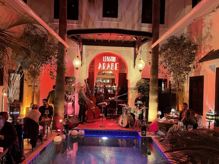 Le Bistro Arabe - Moroccan Jazz Restaurant in Marrakech - restaurants for rent in marrakech - RENTS.ma