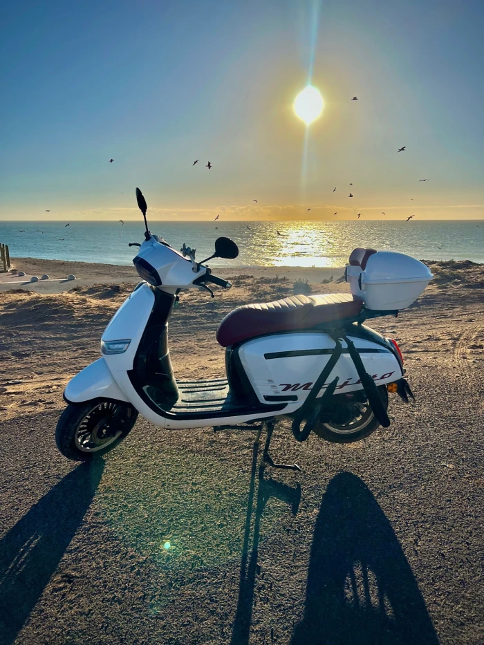 Scooter for Rent in Taghazout with Surf Rack 🌊🏄‍♂️ - scooters for rent in taghazout - RENTS.ma