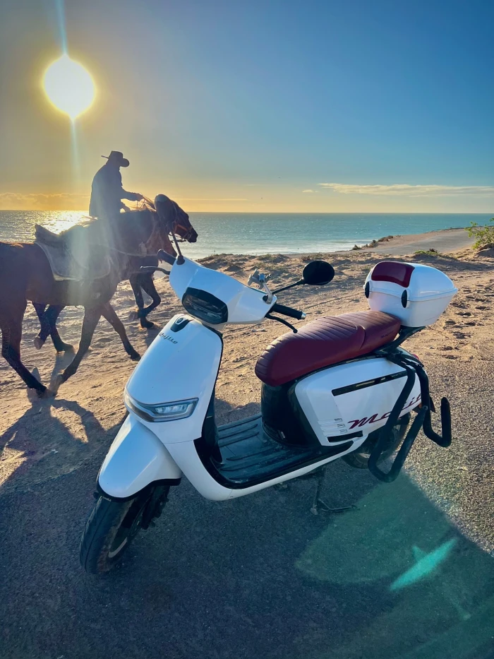 Scooter for Rent in Taghazout with Surf Rack 🌊🏄‍♂️ - scooters for rent in taghazout - RENTS.ma