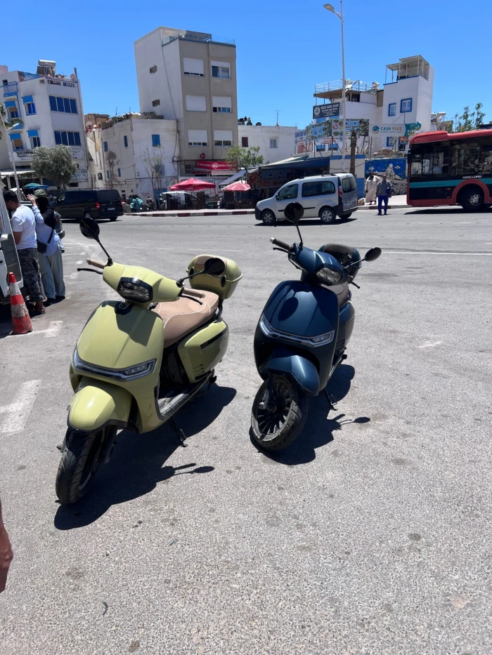 Moped for Rent in Taghazout with Surf Rack Included 🌊🏄‍♂️ - scooters for rent in taghazout - RENTS.ma