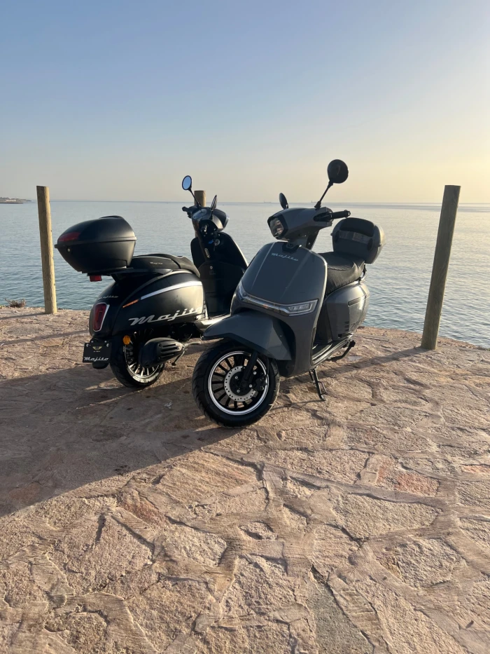Taghazout Moped for Rent with Surf Rack - scooters for rent in taghazout - RENTS.ma
