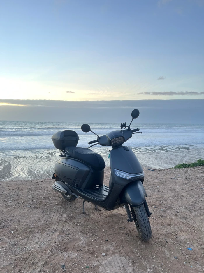 Taghazout Moped for Rent with Surf Rack - scooters for rent in taghazout - RENTS.ma