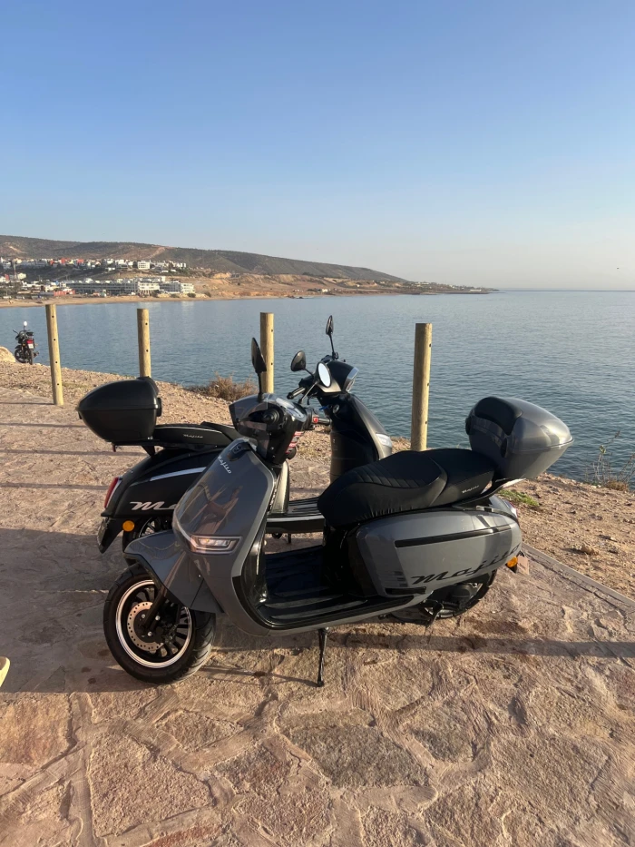 Surf Scooter Hire in Taghazout – Board Rack Included 🌊🏄‍♂️ - scooters for rent in taghazout - RENTS.ma