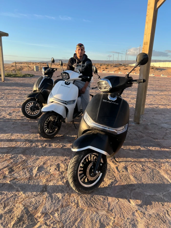 Surf Scooter Hire in Taghazout – Board Rack Included 🌊🏄‍♂️ - scooters for rent in taghazout - RENTS.ma