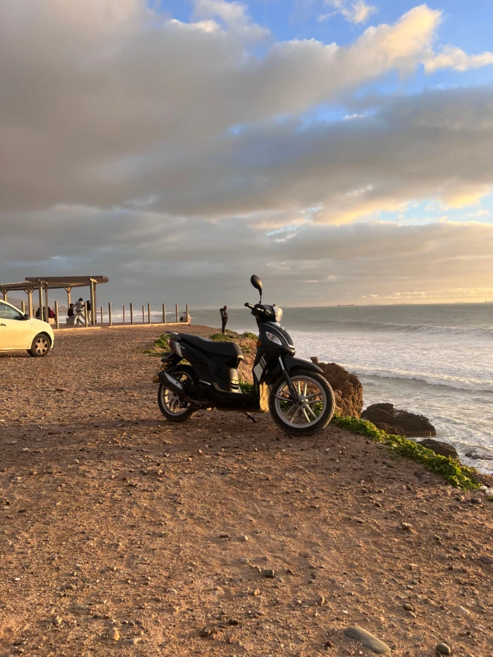 Moped Hire in Taghazout & Tamraght with Surf Rack 🌊🏄‍♂️ - scooters for rent in taghazout - RENTS.ma