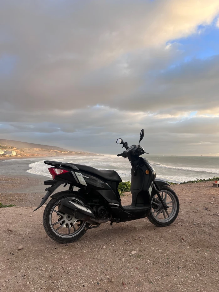 Moped Hire in Taghazout & Tamraght with Surf Rack 🌊🏄‍♂️ - scooters for rent in taghazout - RENTS.ma