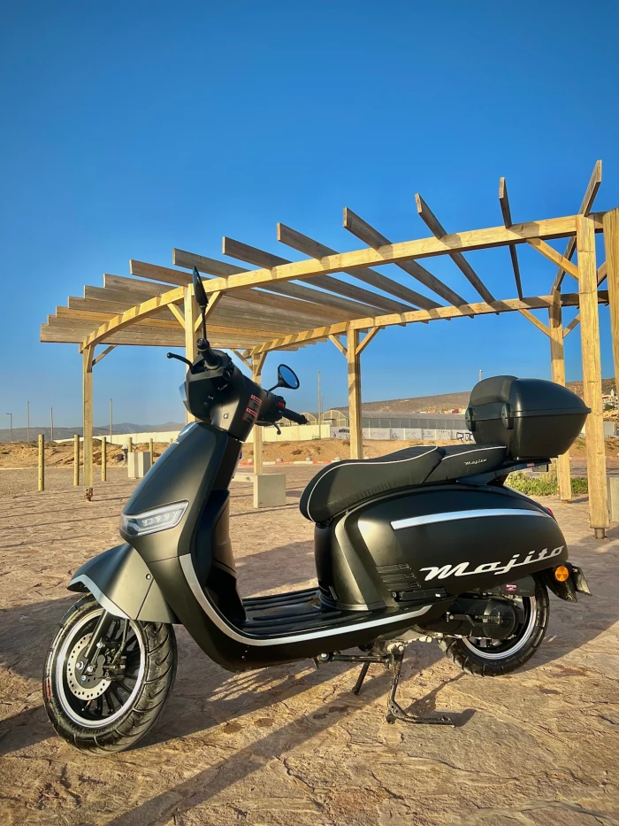 Tamraght Surf Scooter Rental – Moped with Surf Rack - scooters for rent in tamraght - RENTS.ma