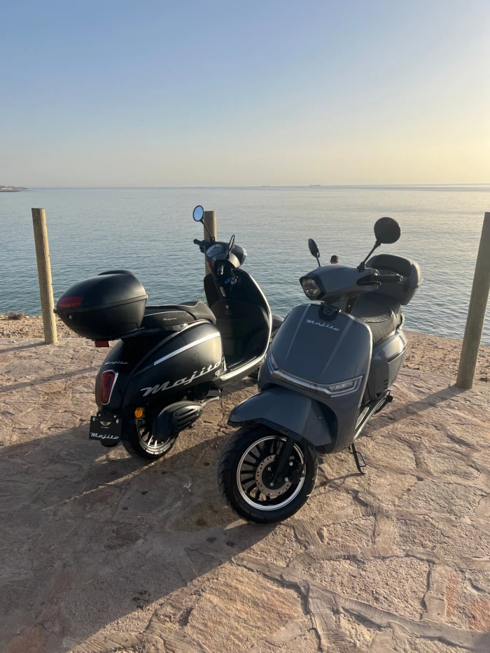 Tamraght Surf Scooter Rental – Moped with Surf Rack - scooters for rent in tamraght - RENTS.ma
