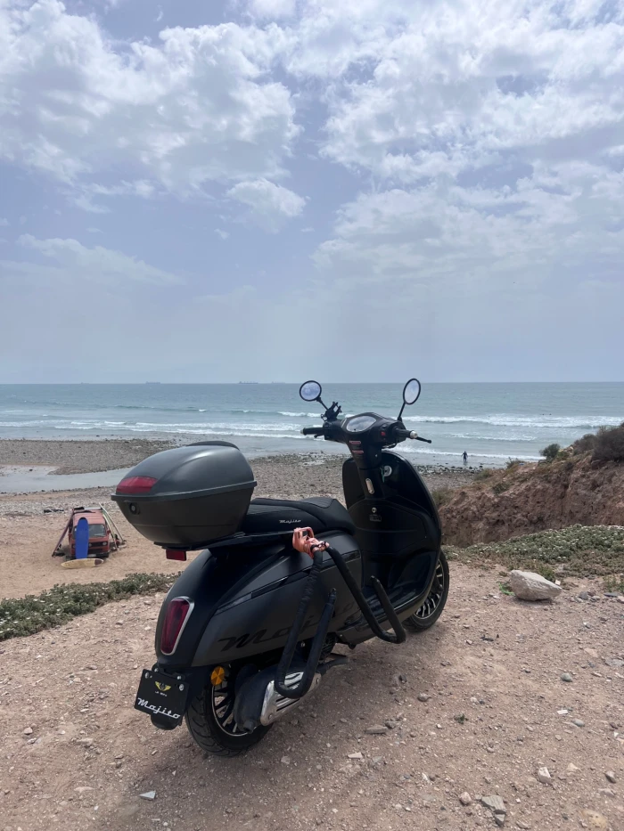Surf Moped Hire in Tamraght – Easy Coastal Surf Mobility 🌊🏄‍♂️ - scooters for rent in tamraght - RENTS.ma