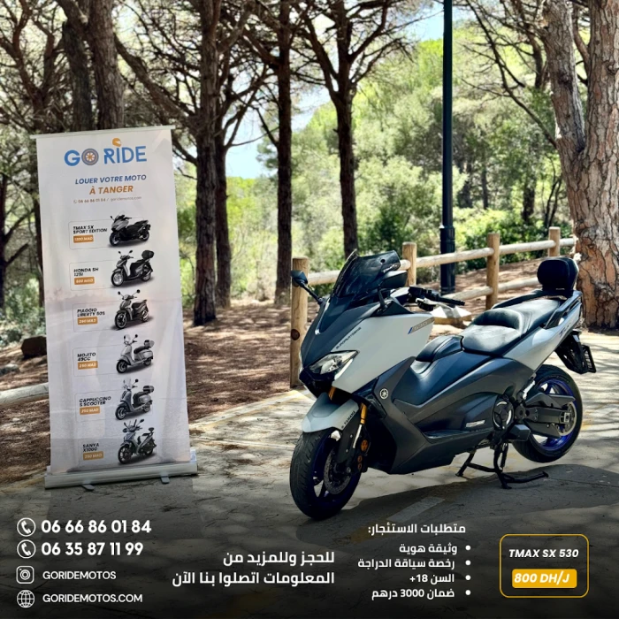 GORIDE - Scooters rental agency in Tangier - scooters for rent in tangier - RENTS.ma