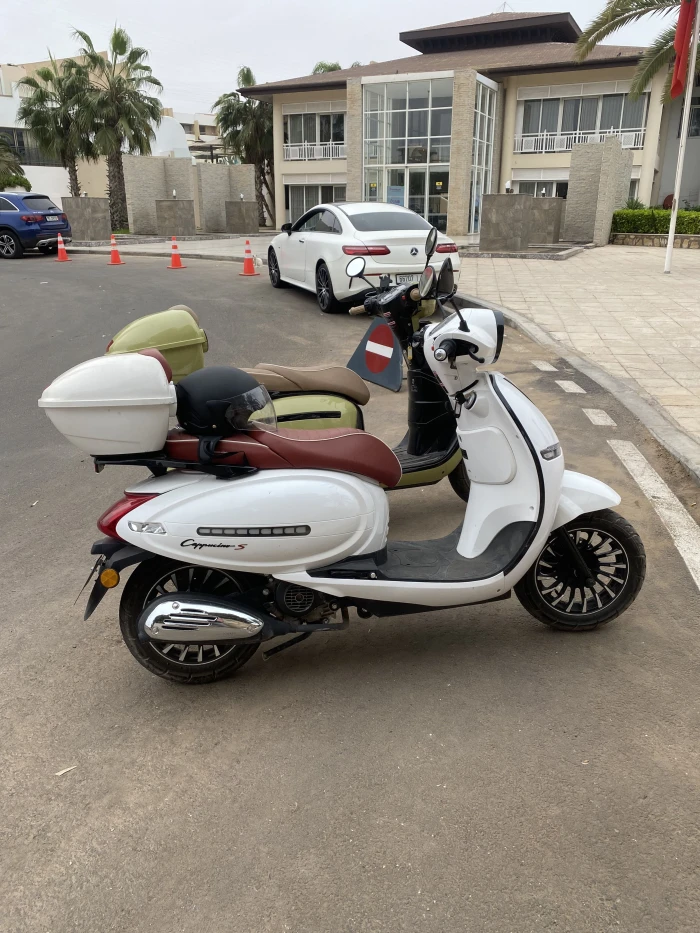Moped for Rent in Tamraght & Taghazout | Surfboard Rack Included 🏄‍♂️ - scooters for rent in taghazout - RENTS.ma