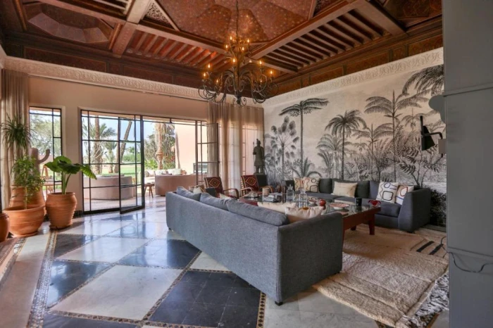 Villa May à Louer à Marrakech 🏡 | Sur le Golf de la Palmeraie ⛳ avec Piscine - villas for rent in marrakech - RENTS.ma