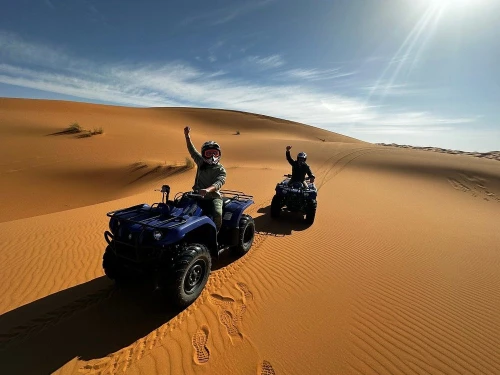 Quad Biking in Merzouga Dunes Desert Erg Chebbi - book activity in errachidia - RENTS.ma