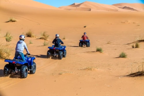 Quad Biking in Merzouga Dunes Desert Erg Chebbi - book activity in errachidia - RENTS.ma