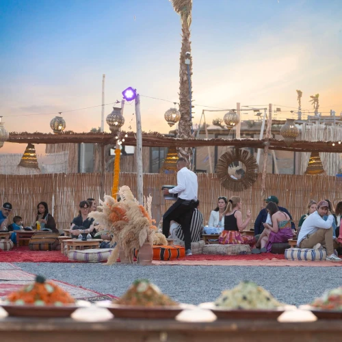 Luxury Day Pass: 3-Course Lunch with a Wide Epic Desert Pool + 1-Hour Quad Ride - book activity in marrakech - RENTS.ma