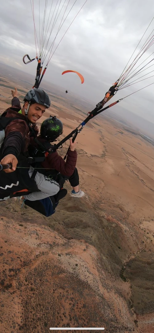 Paragliding Marrakech: Agafay Desert Sunset Soar - book activity in marrakech - RENTS.ma