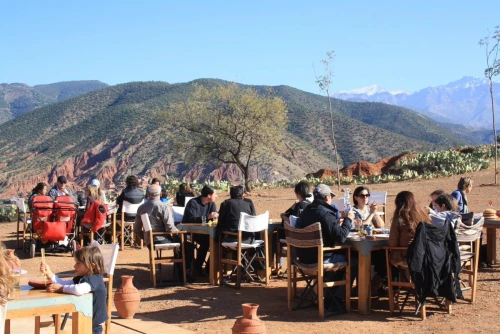 Tyrolienne aux Terres d'Amanar – Marrakech - book activity in marrakech - RENTS.ma