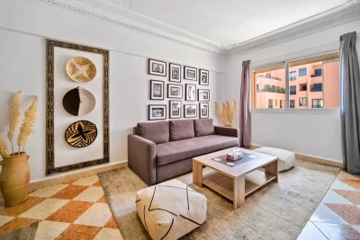 Apartment in Marrakech in the center of Gueliz - apartments for rent in marrakech - RENTS.ma