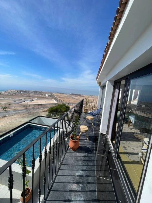 House with Seaview and pool Tamraght - apartments for rent in agadir - RENTS.ma