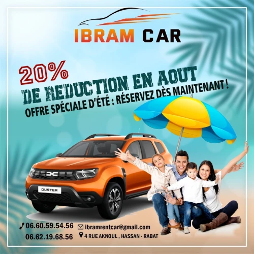Ibram car - Car rental agency in Rabat - cars for rent in rabat - RENTS.ma