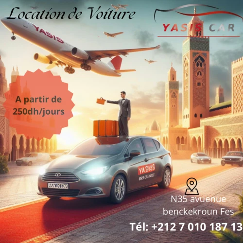 Yasis Car - Car rental agency in Fes - cars for rent in fes - RENTS.ma