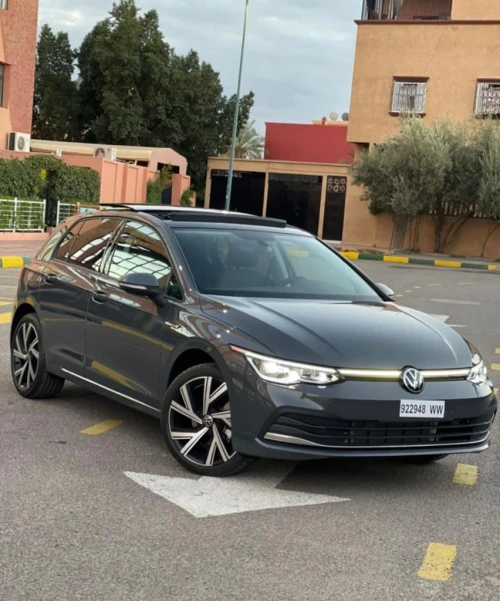 Car Rental in Agadir from 800 DH/Day - Volkswagen Golf 8 - cars for rent in agadir - RENTS.ma