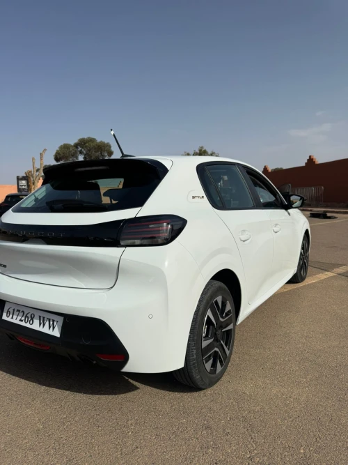 Car Rental in Agadir – Peugeot 208 2025 - cars for rent in agadir - RENTS.ma