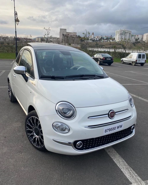 location Fiat 500 automatique toute option - cars for rent in tangier - RENTS.ma