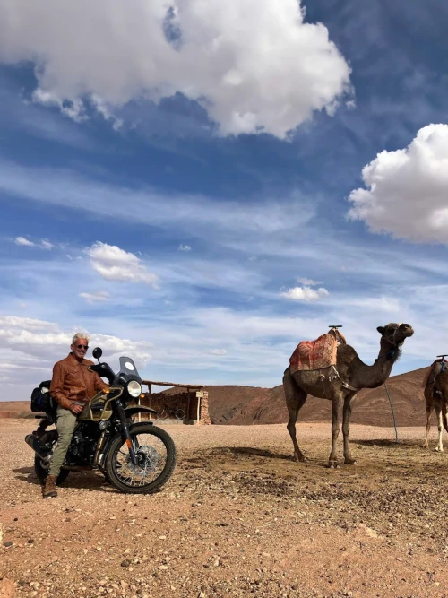 Ride 2 Atlas - Location Moto Marrakech - ROYAL ENFIELD HIMALAYAN 411 - motorcycles for rent in marrakech - RENTS.ma