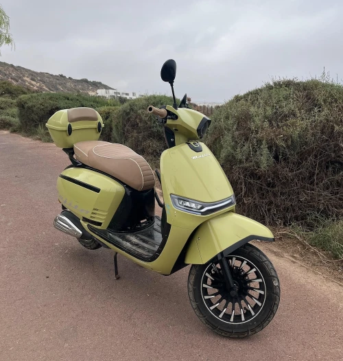 Moped for Rent in Agadir & Taghazout with Surfboard Rack - motorcycles for rent in agadir - RENTS.ma