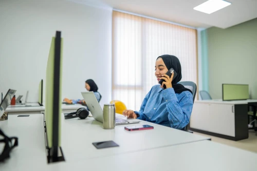 Fully Equipped 10-Desk Office at M Tech, M Avenue – Prime Location - offices for rent in marrakech - RENTS.ma