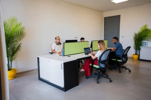 Fully Equipped 10-Desk Office at M Tech, M Avenue – Prime Location - offices for rent in marrakech - RENTS.ma